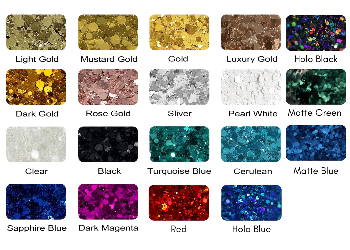 Customize Glitter Stackers! Pick your own Sparkle!