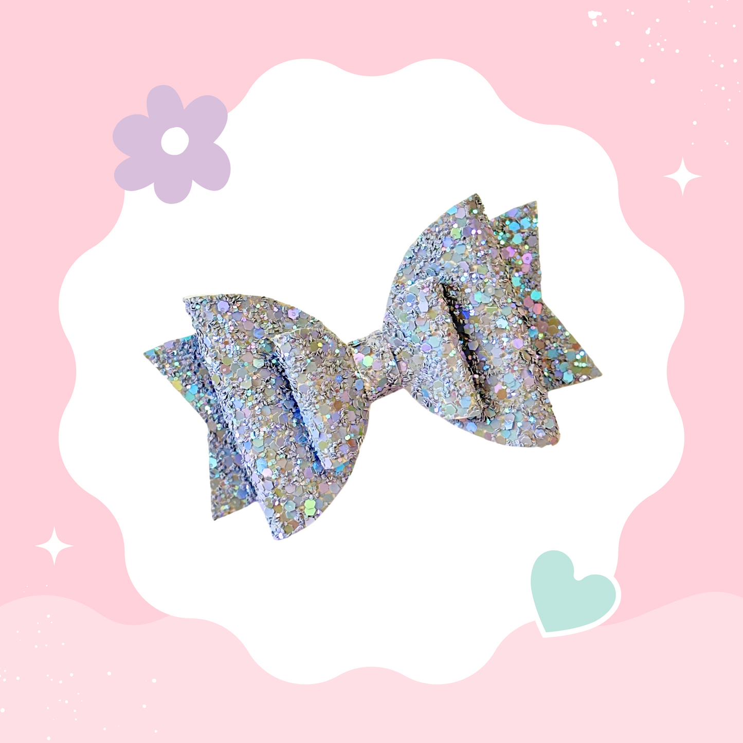 Holo Grey XL Bow