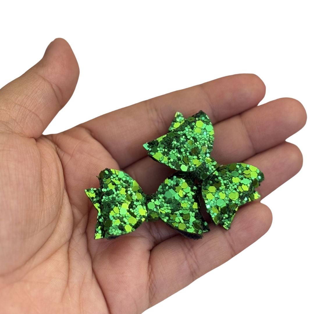 Purple Glitter Mini Piggy Set