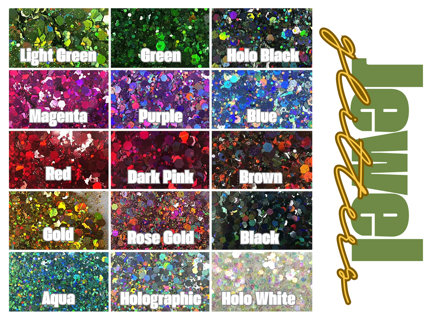 Customize Glitter Stackers! Pick your own Sparkle!