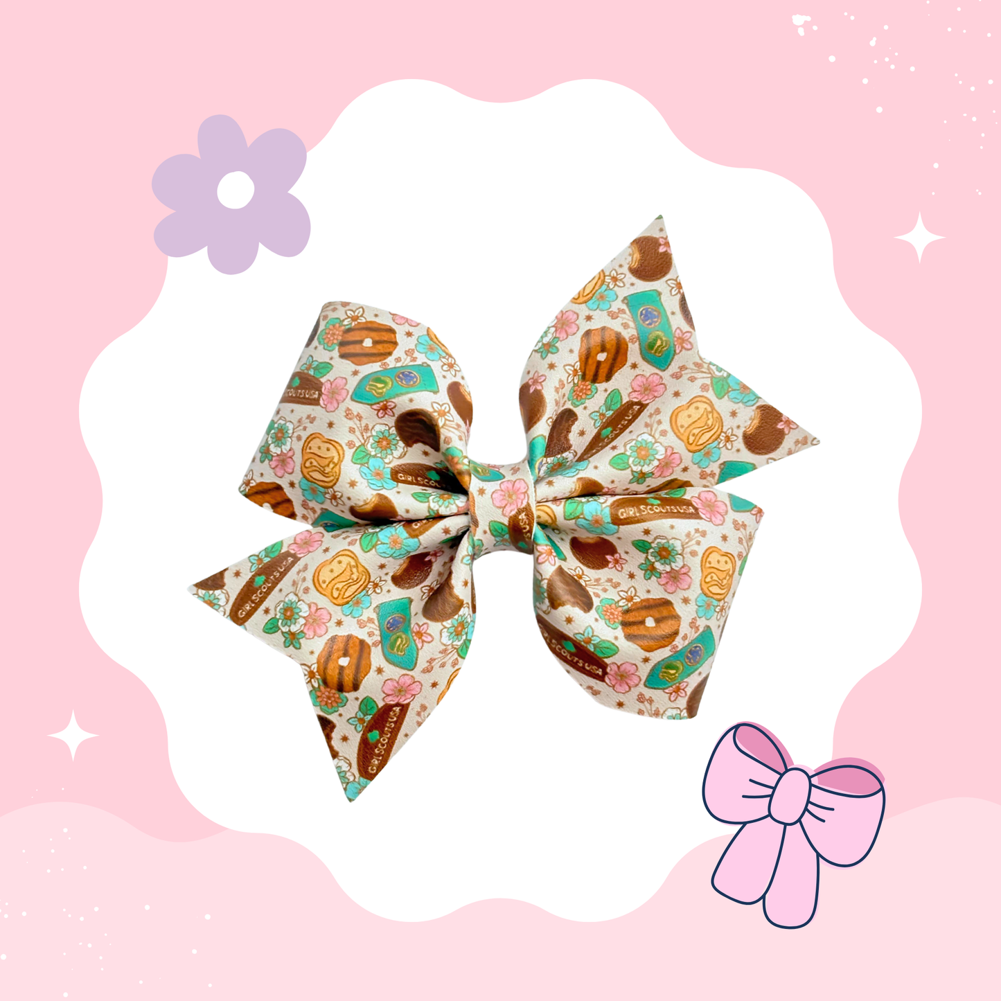 Floral Cookie Era XL Bow