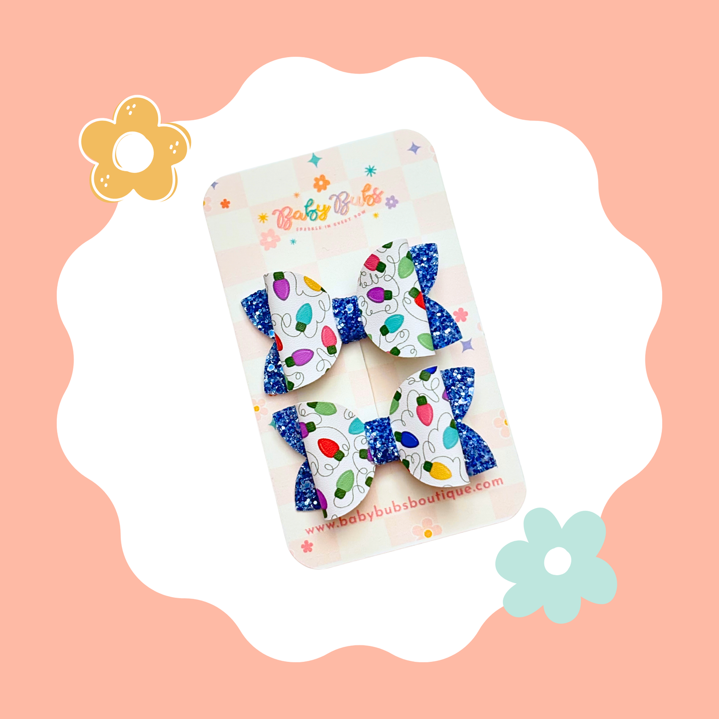 Chrsitmas Lights Piggy Set