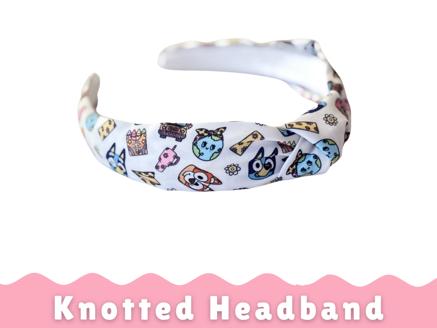 Blue Dog School y Knotted Headband