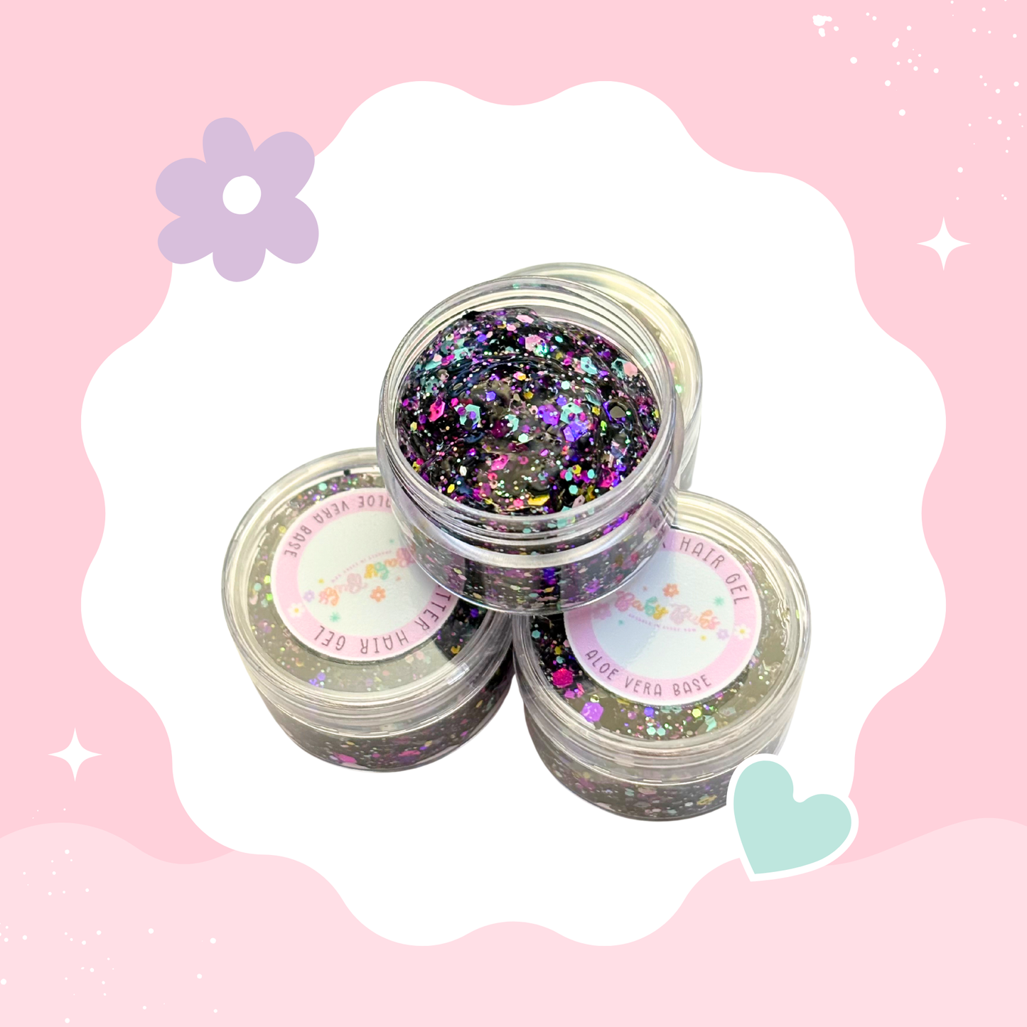 Halloween Party Glitter Hair Gel