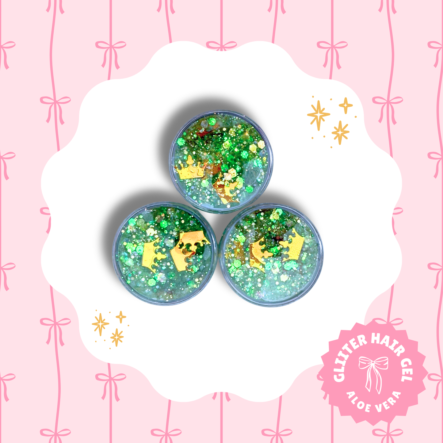Princess Tiana Glitter Gel