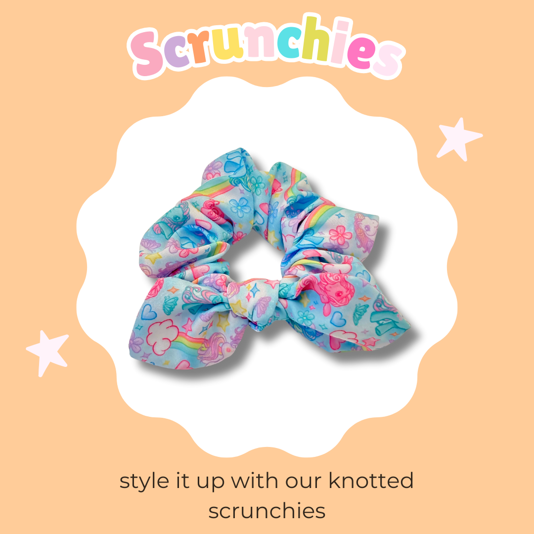 Knotted Scrunchies