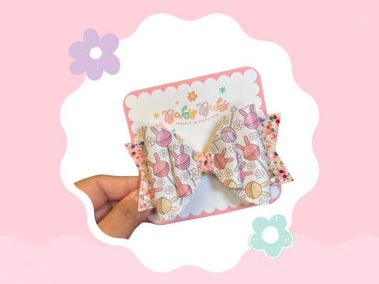 Bunny Lollipops XL Bow