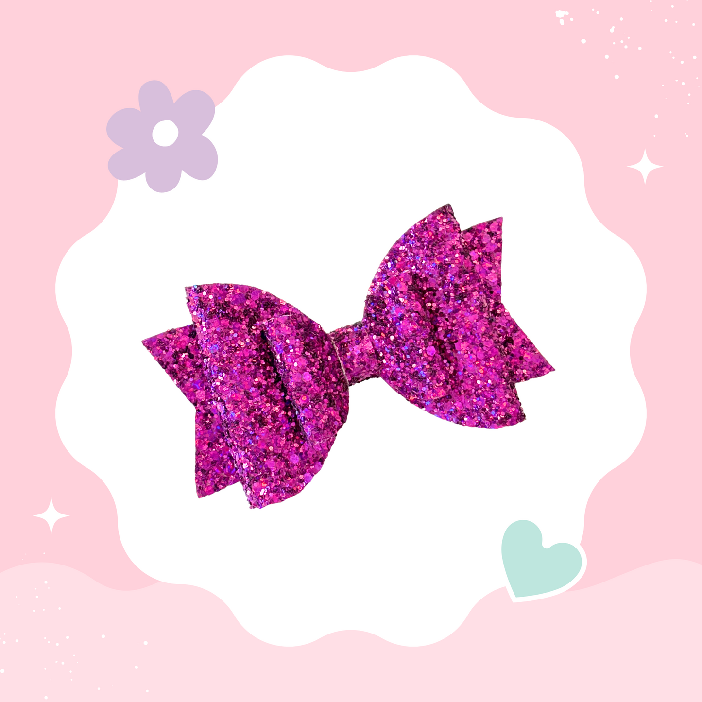 Jewel Purple XL Bow