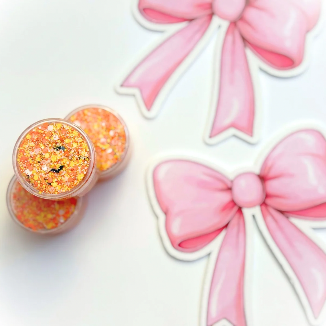 Candy Corn Glitter Hair Gel