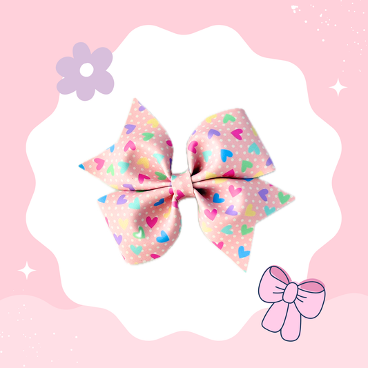 Mini Hearts XL Bow