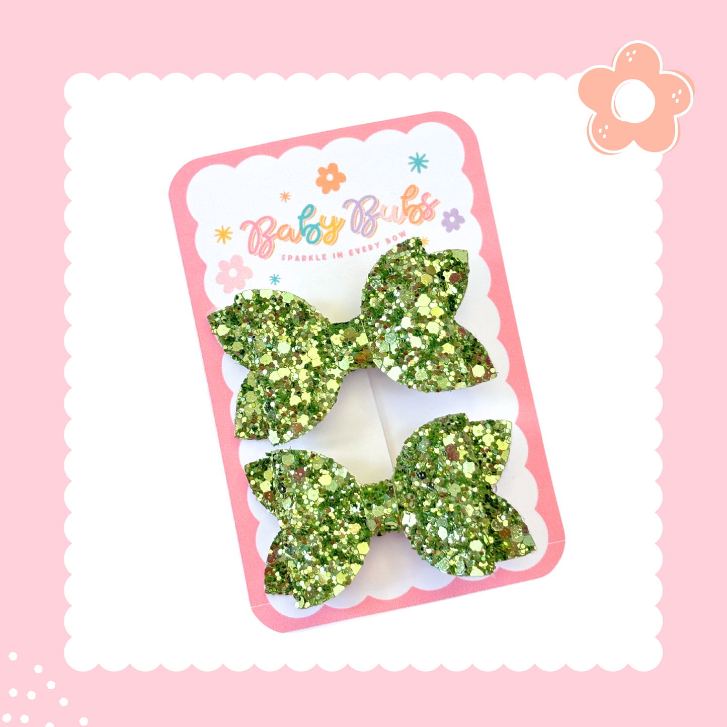 Jewel Green Piggy Set
