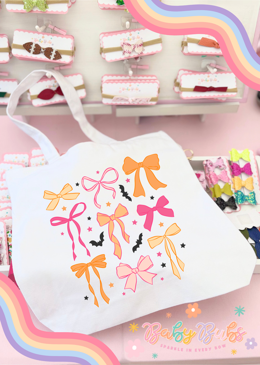 Spooky Bows Tote Bag