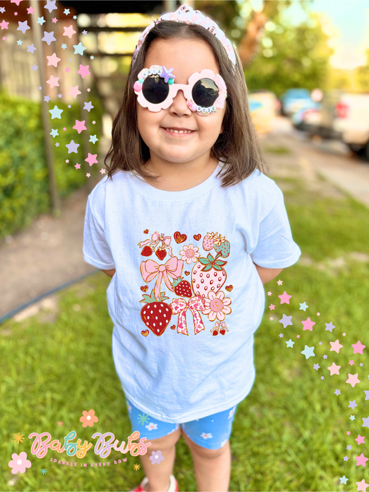 Strawberry & Bows (MTO)