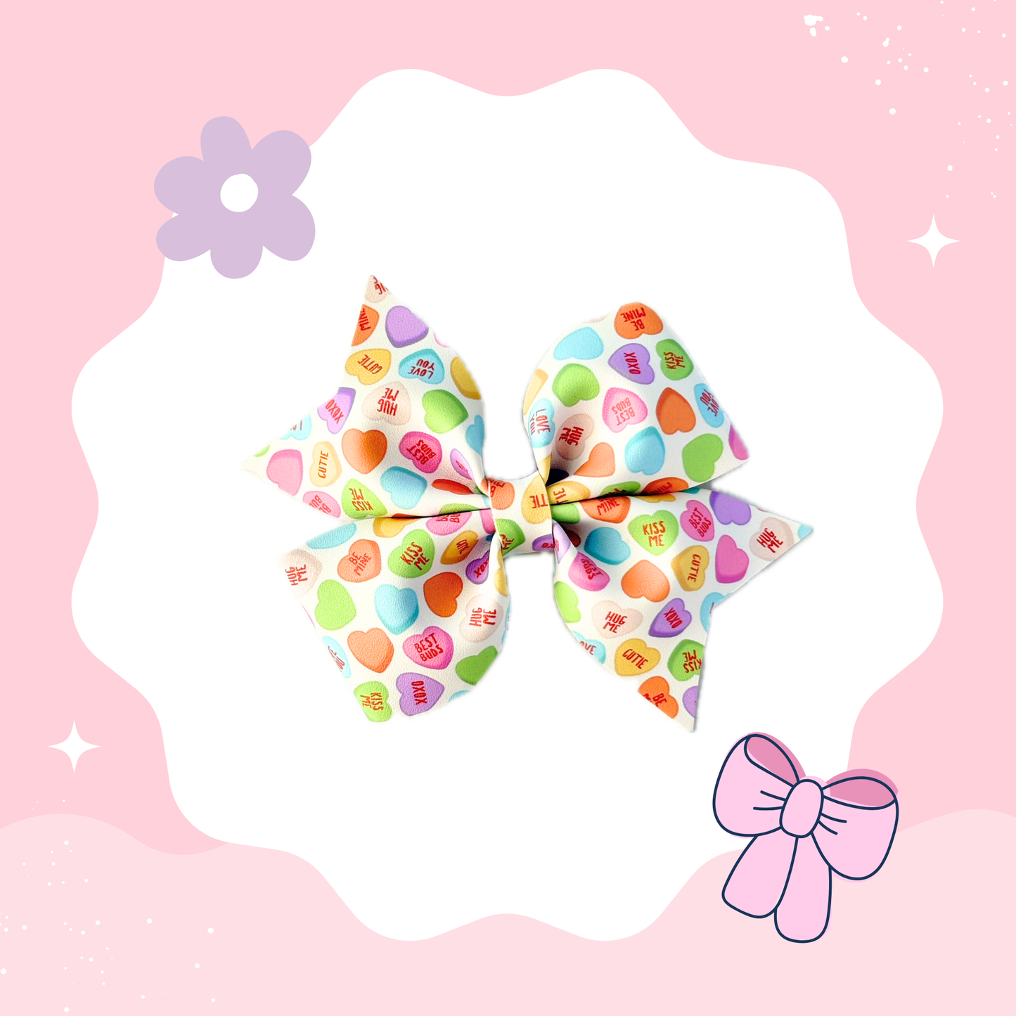 Sweetheart Conversation XL Bow