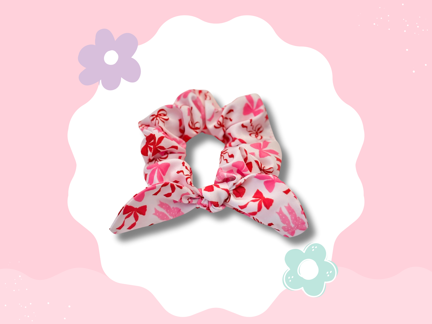 Lovely Bows Knotted Scrunchie