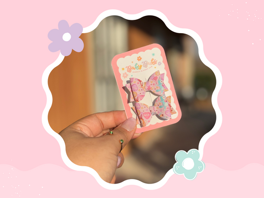 Sweetheart Pups Pastel Mini Piggy Set