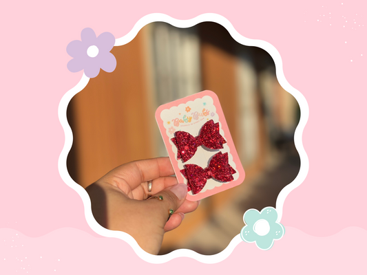 Rea Glitter Mini Piggy Set