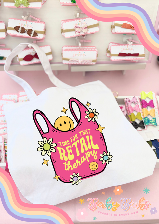 Retail Therapy Tote Bag