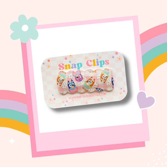 Bluey Bingo Daisy Snap Clip