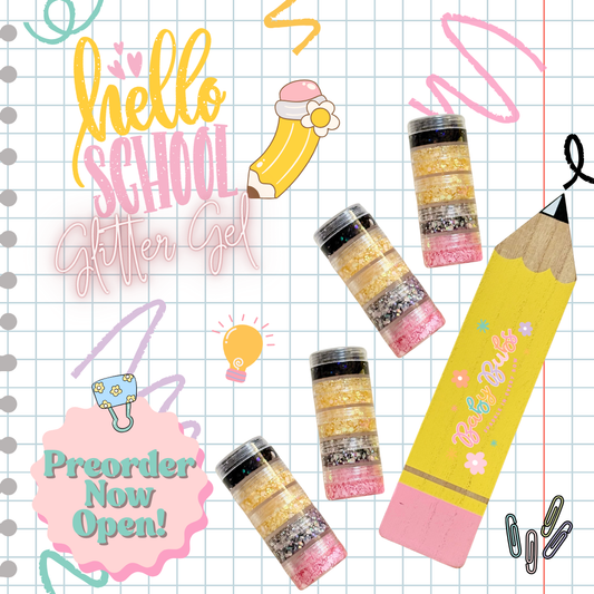 #2 Pencil Glitter Gel