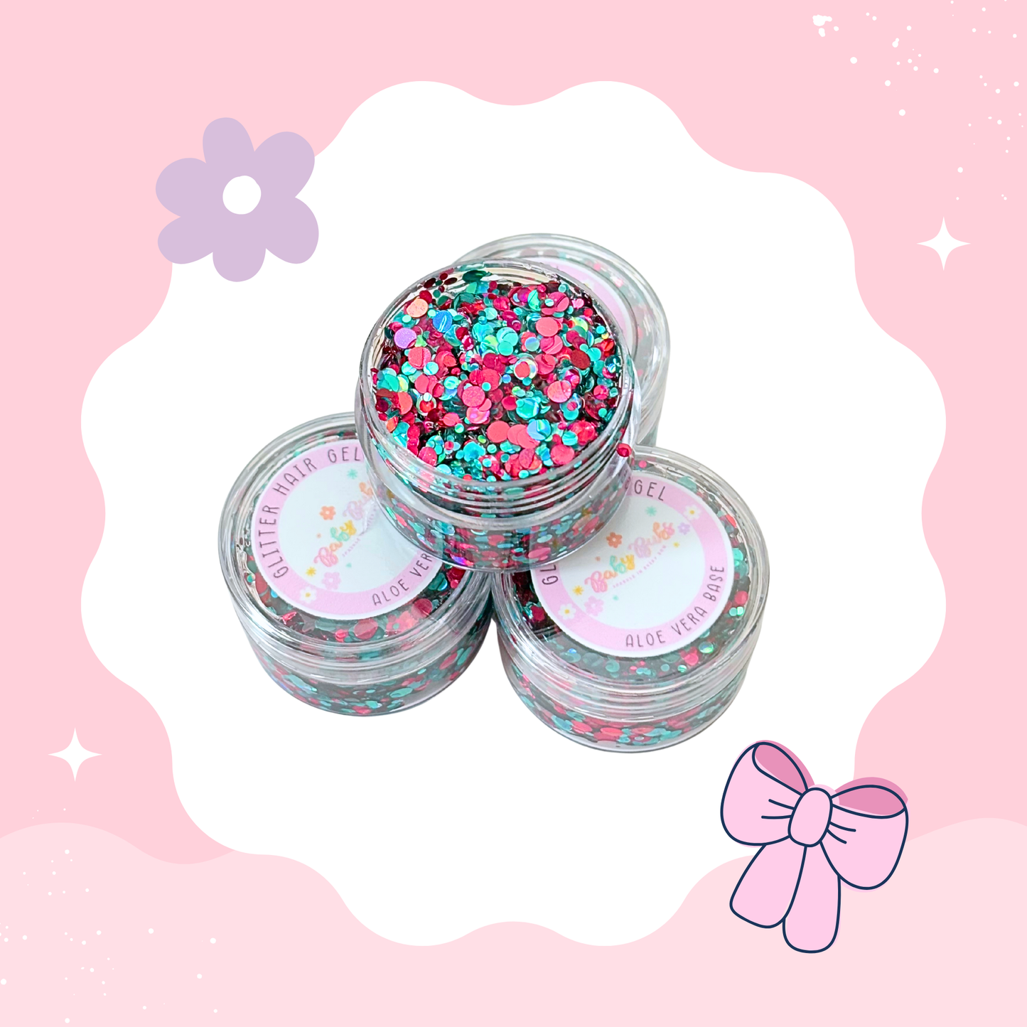 Soda Pop Glitter Hair Gel