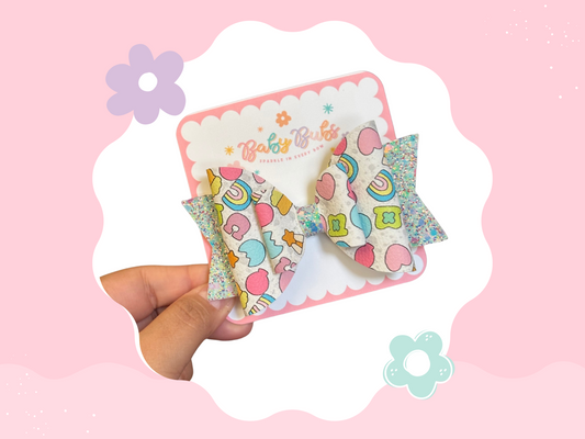 Lucky Charm Marshmallows  XL Bow