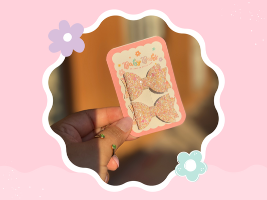 Light Pink Mini Piggy Set