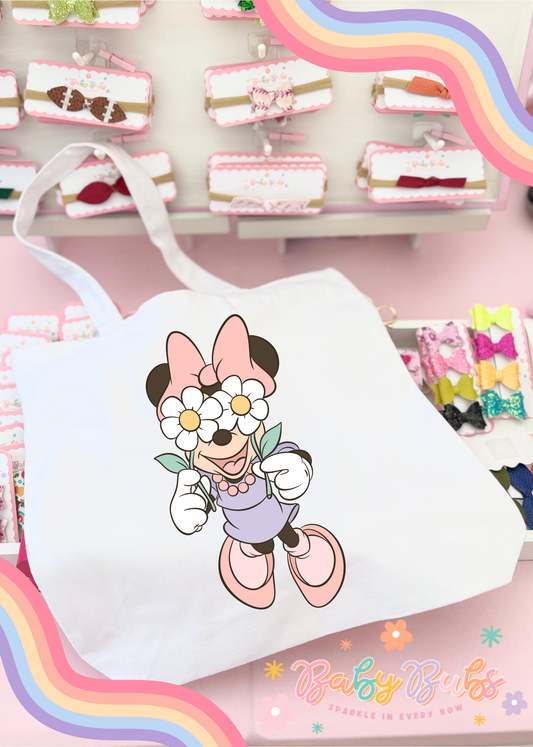 Spring Mouse Tote Bag