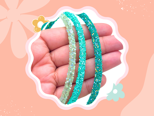 The Sparkle Station - Glitter Headbands