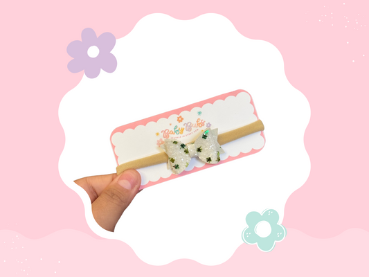 Hidden Clovers Mini Bow Nylon