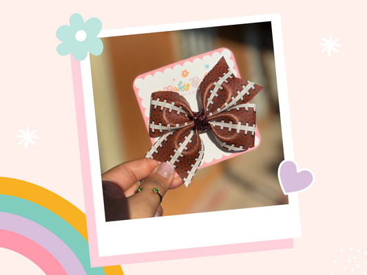 Football  XL Bow