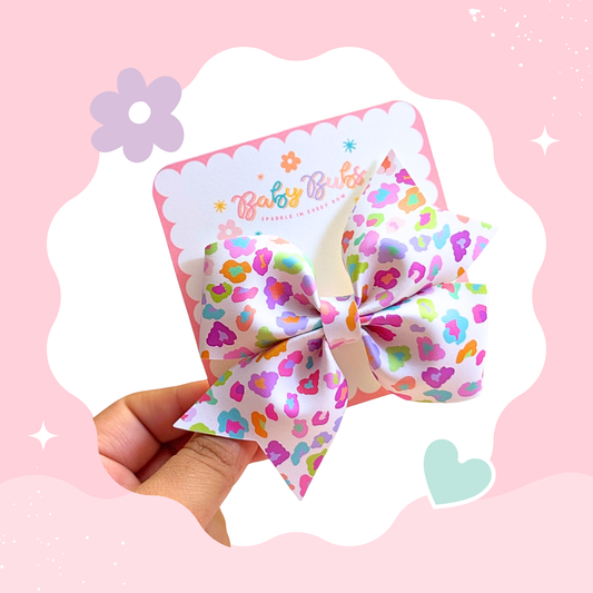 Rainbow Cheetah XL Bow