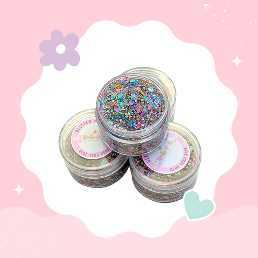 Mermaid Crown Glitter Hair Gel
