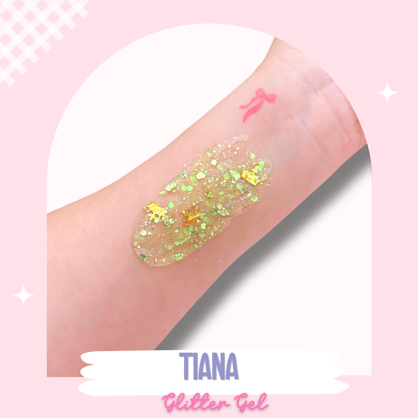 Princess Tiana  Glitter Gel