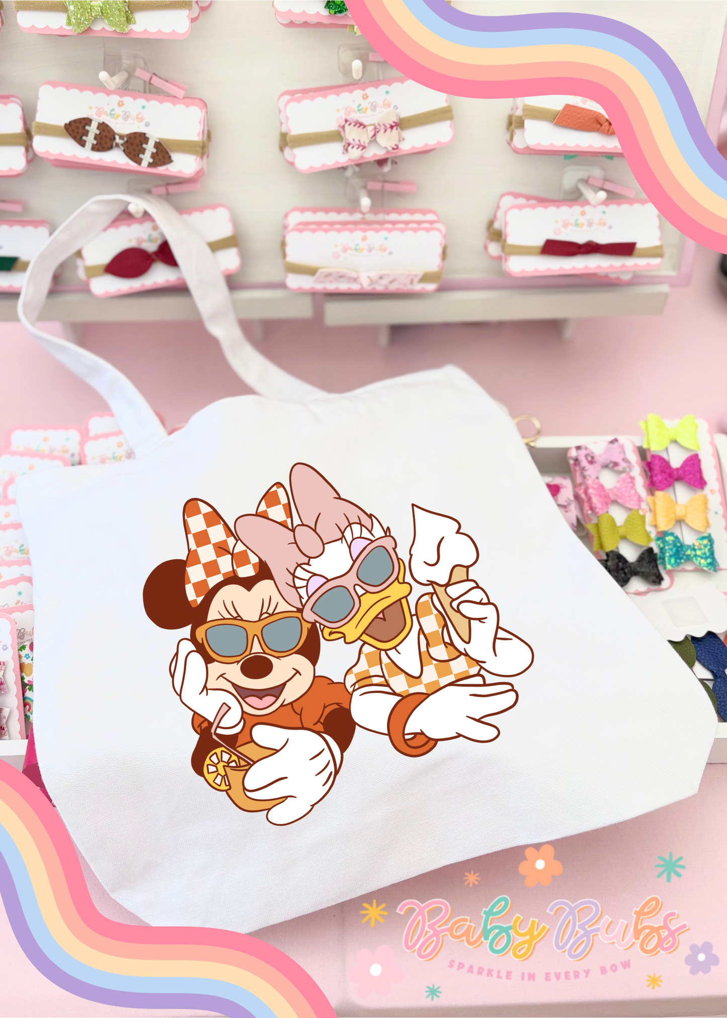 Girl Duo Tote Bag