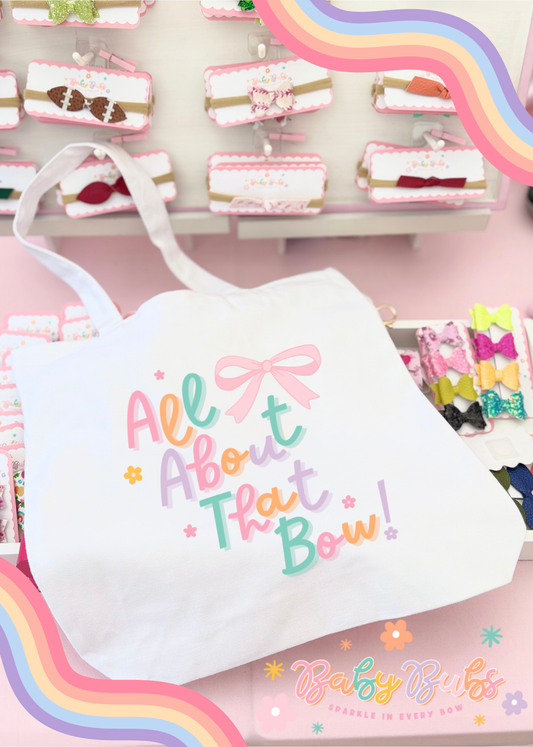 All about that bow! Tote Bag