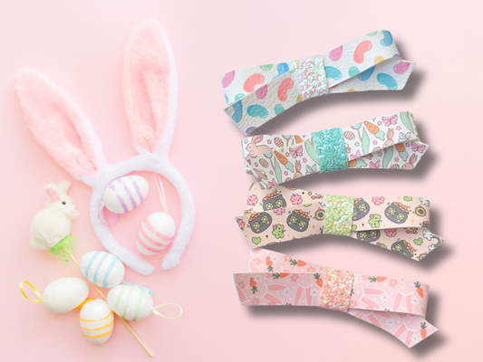 Easter Bow Goldie Twists