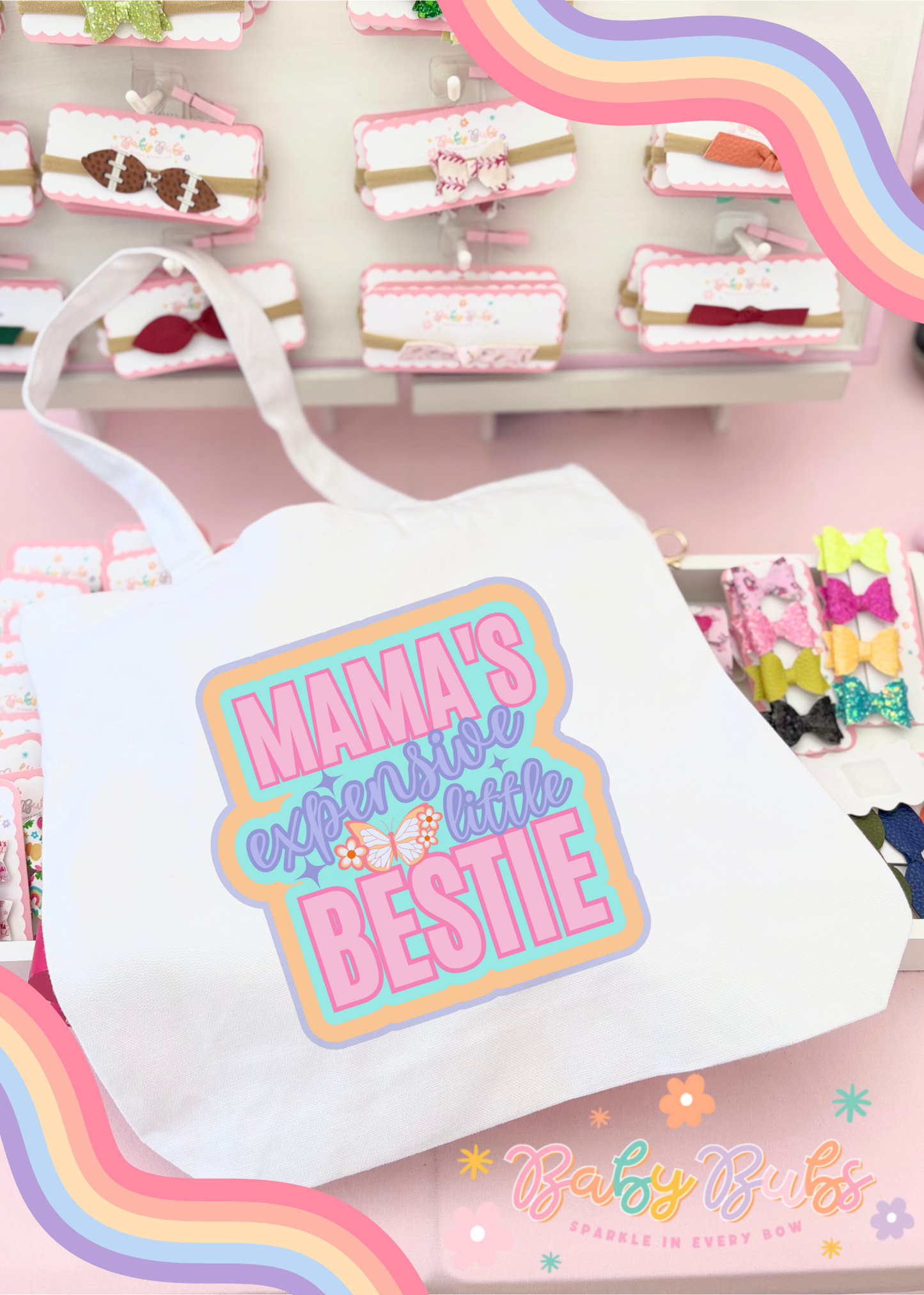 Mommas expensive bestie Tote Bag
