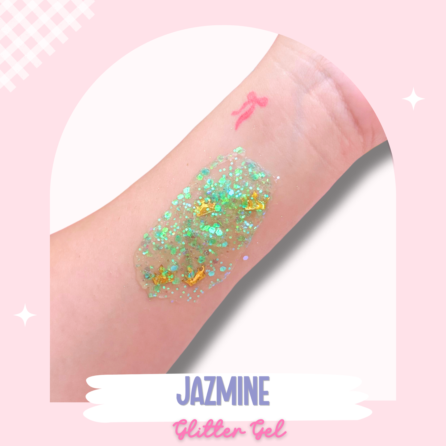 Princess Jazmine Glitter Gel