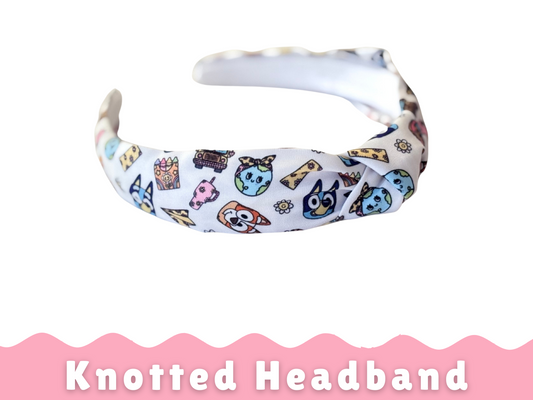 Blue Dog School y Knotted Headband