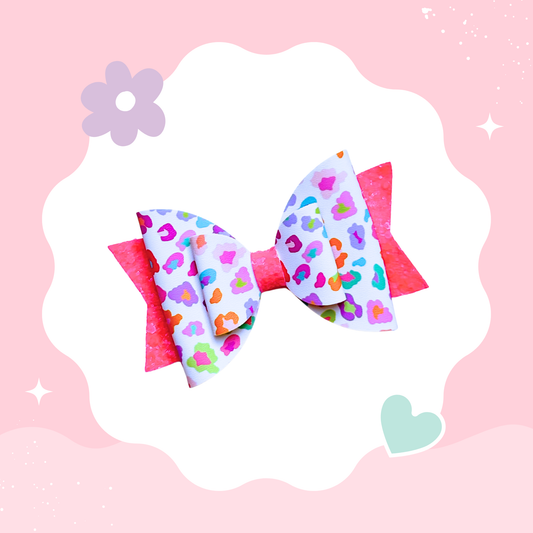 Rainbow Cheetah XL Bow