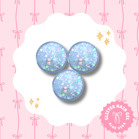 Fairy Glitter Hair Gel (Clear White)