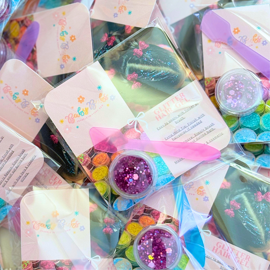 Glitter Hair Gel Party Favors/Small Businesses