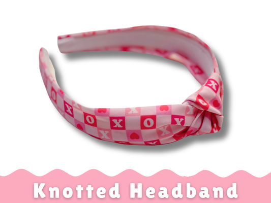 X's & O's  Knotted Headband