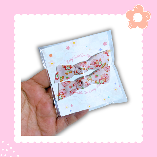 Strawberry Girl Knot Set