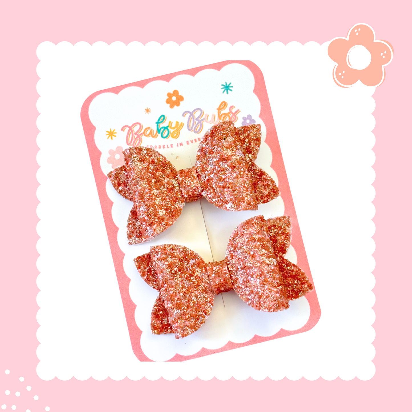 Crystal Rose Gold  Piggy Set