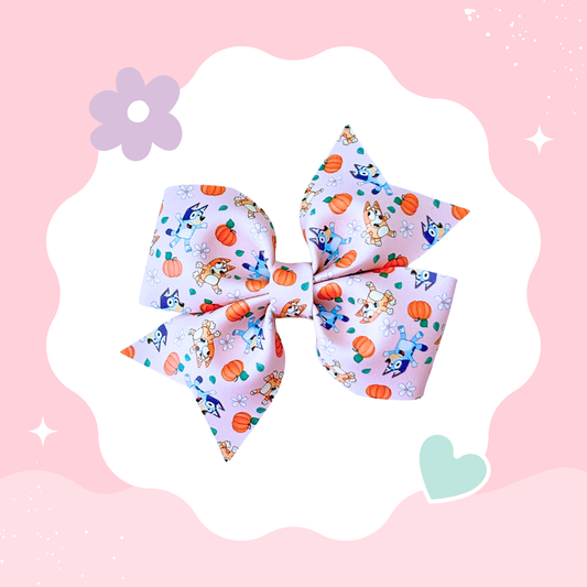 Fall Bluey XL Bow