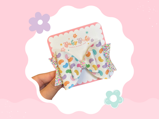 Jelly Beans XL Bow