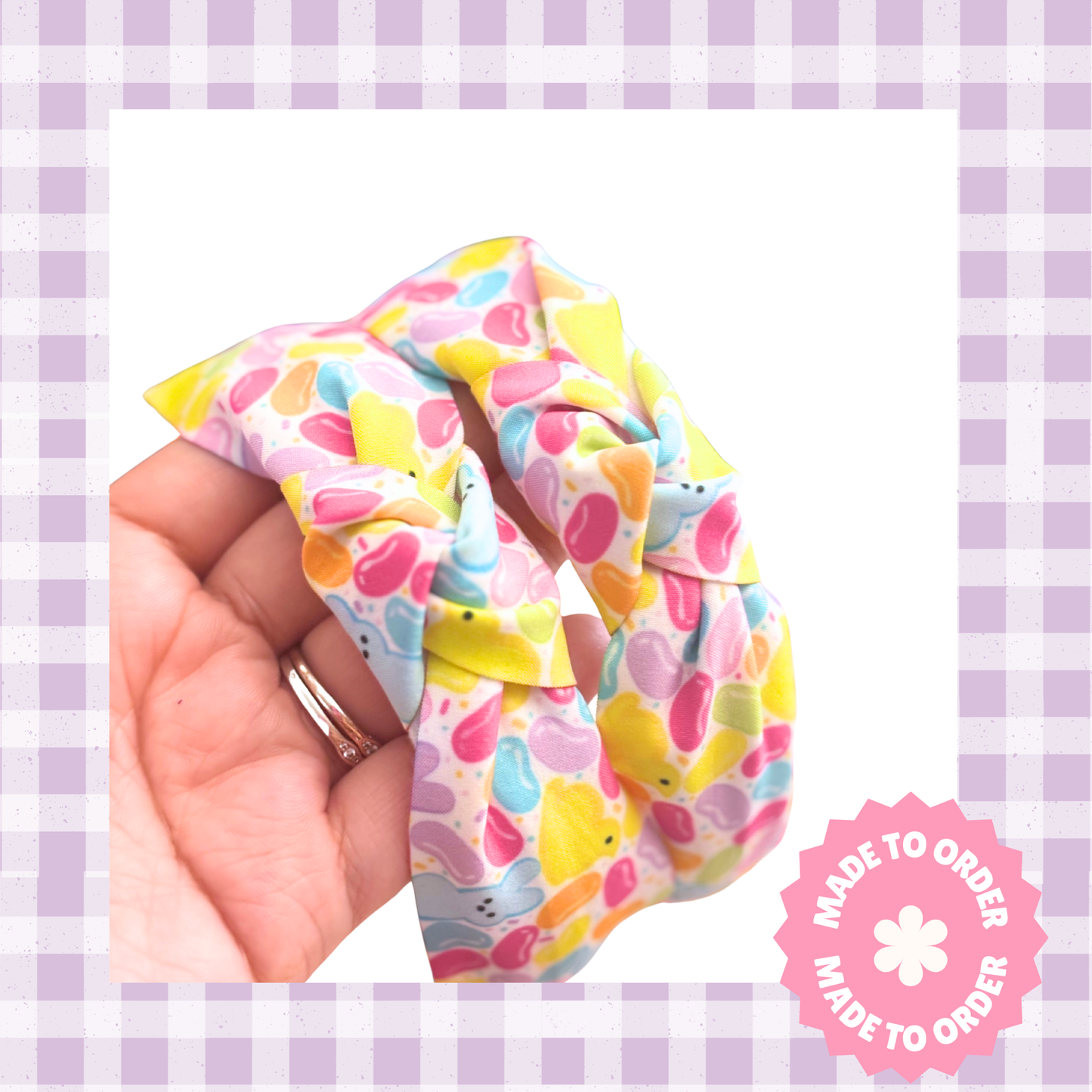 Jelly Eggs Knotted Headband