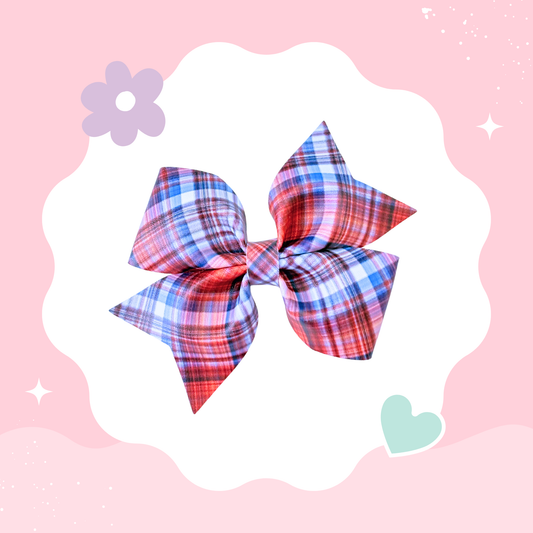 Plaid XL Bow
